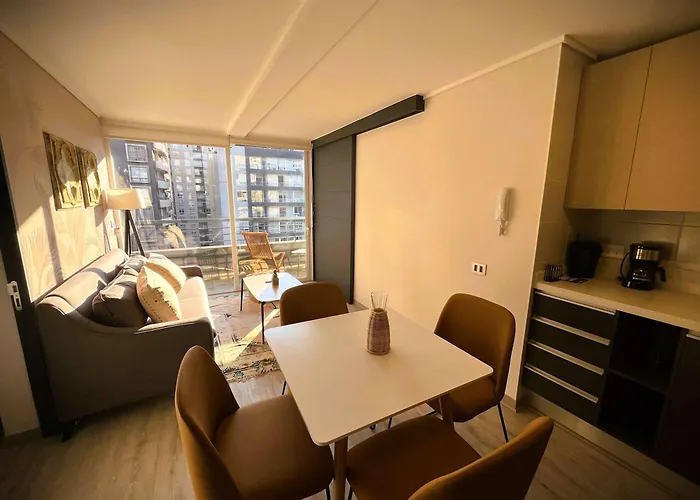 Hom I Moderno Y Comodo Depto 2D2B 4Pax En Santiago