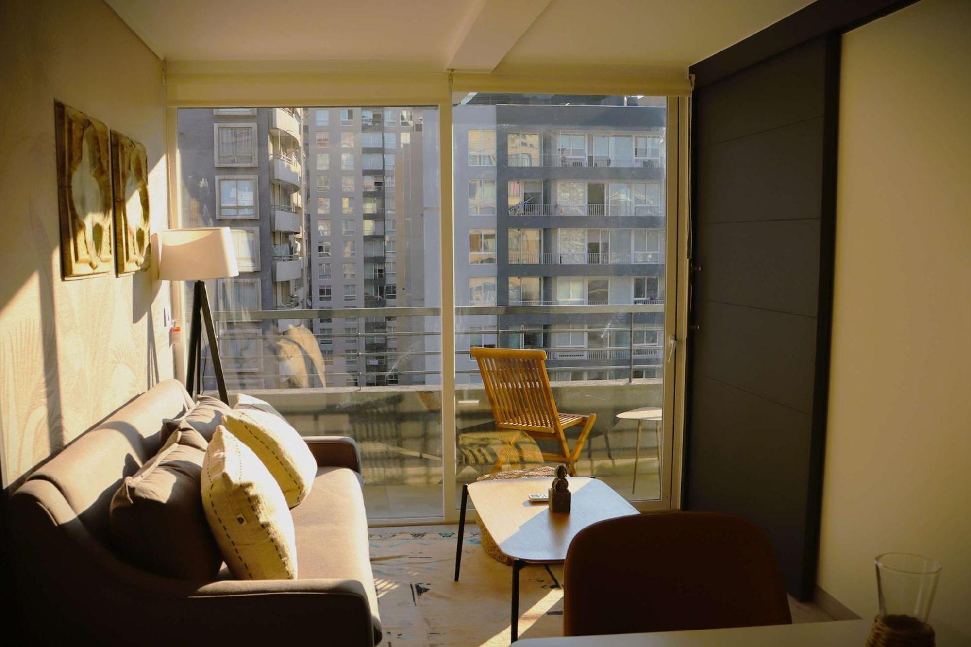 Apartamento Hom I Moderno Y Comodo Depto 2d2b 4pax En Santiago